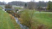  von der Brcke ein Blick zurck 